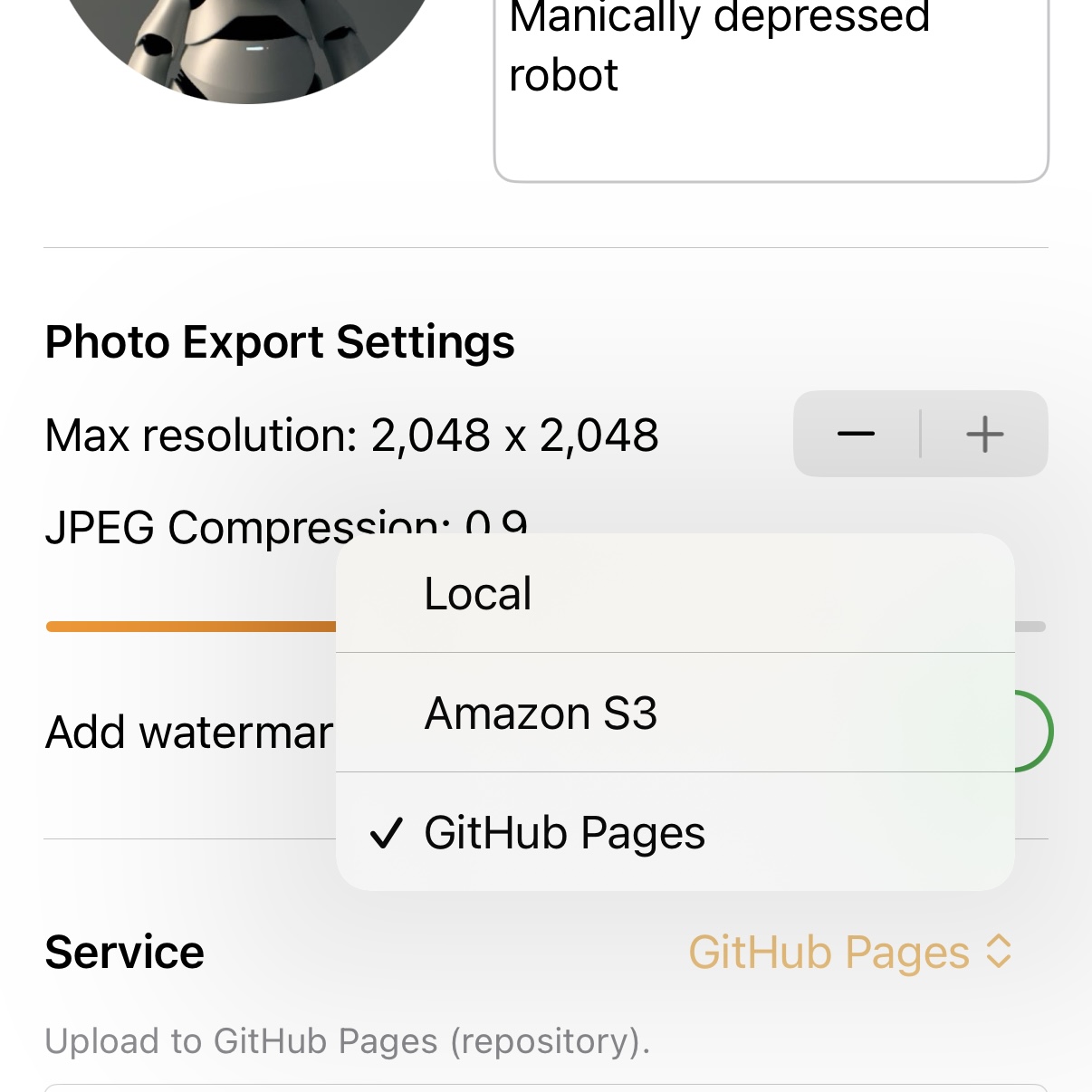 Miroli app screenshot 3